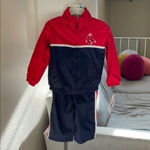 Boston Red Sox 2 Piece Windbreaker